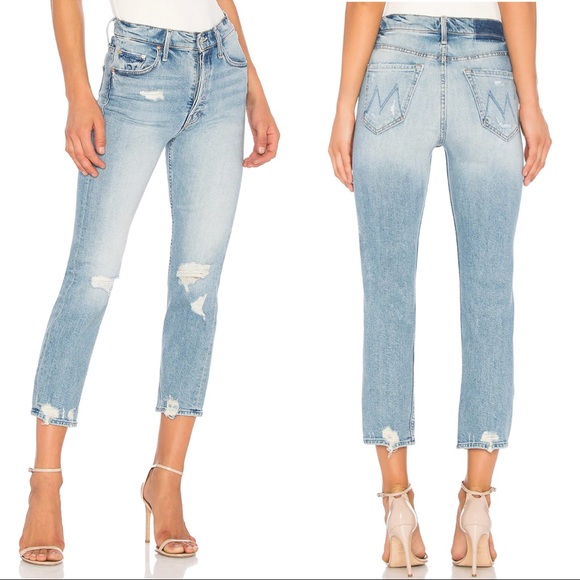 MOTHER Denim - Mother Superior The Tomcat In Confession Blue Size 28